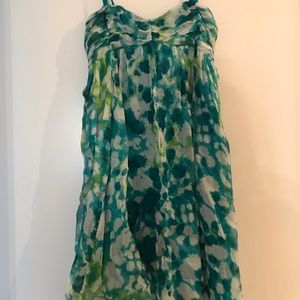 DVF multicolor cocktail dress